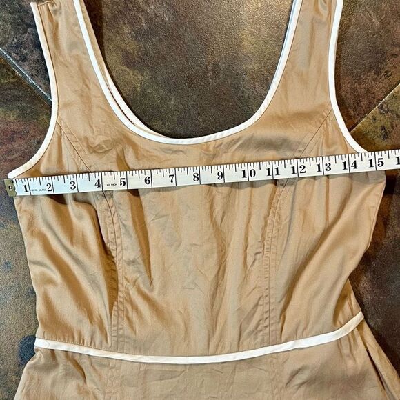 Nine West Sleeveless Tank Color Block Dress 4 - Picture 2 of 10